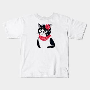 Lady Cat Kids T-Shirt
